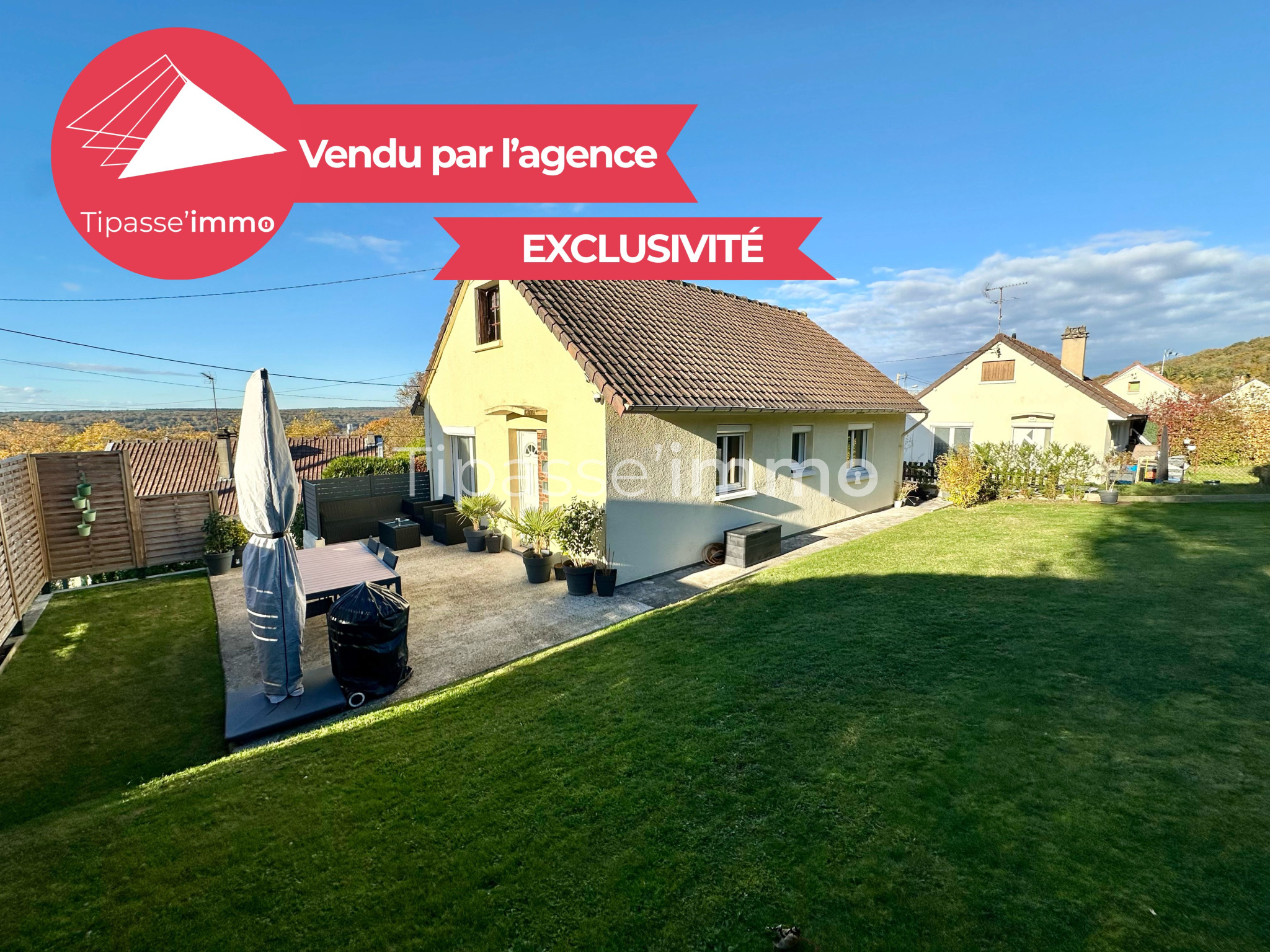 PAVILLON 3 CHAMBRES GRAND COURONNE