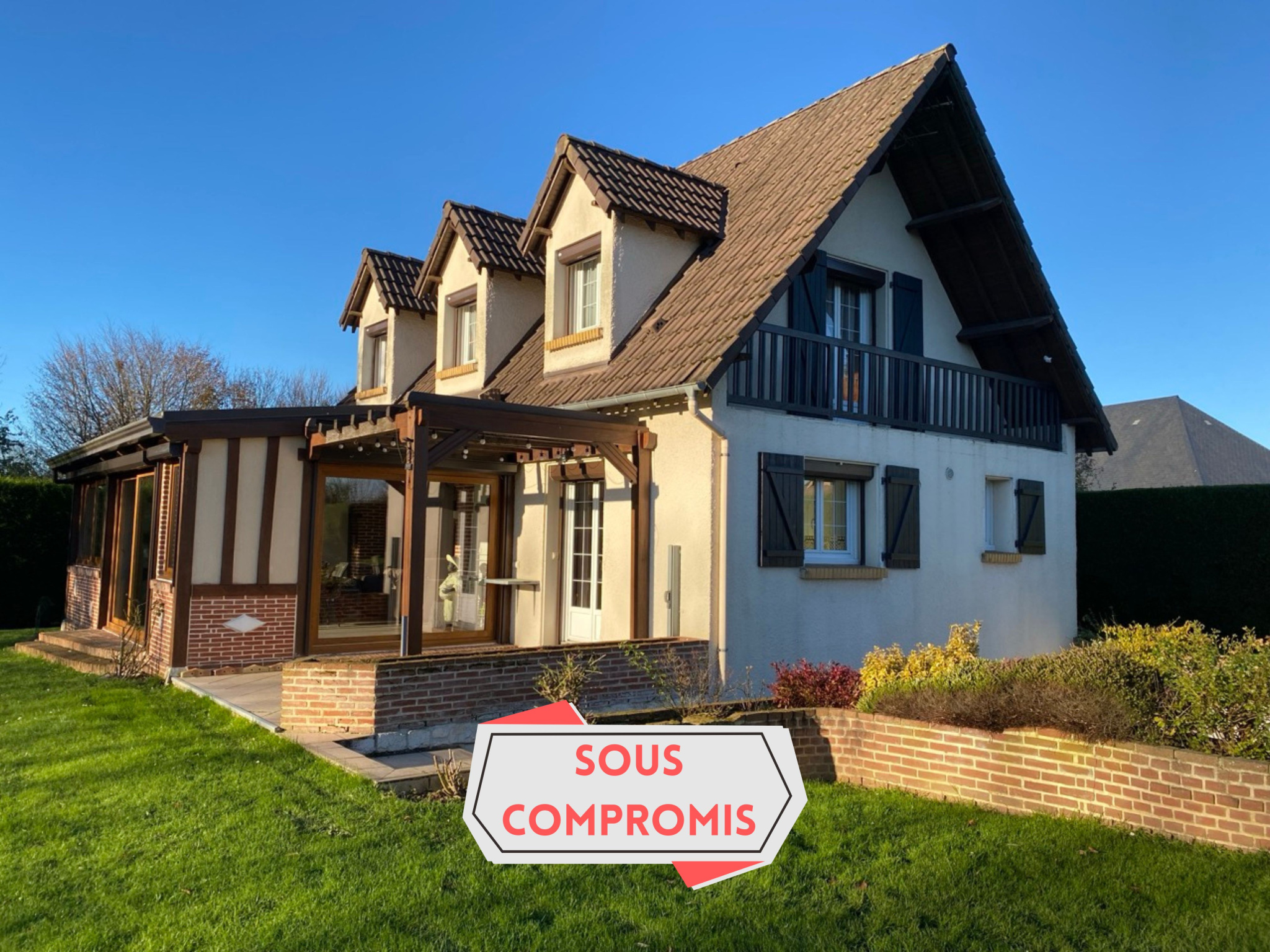 Belle maison traditionnelle sur Saint-Ouen-de Thouberville