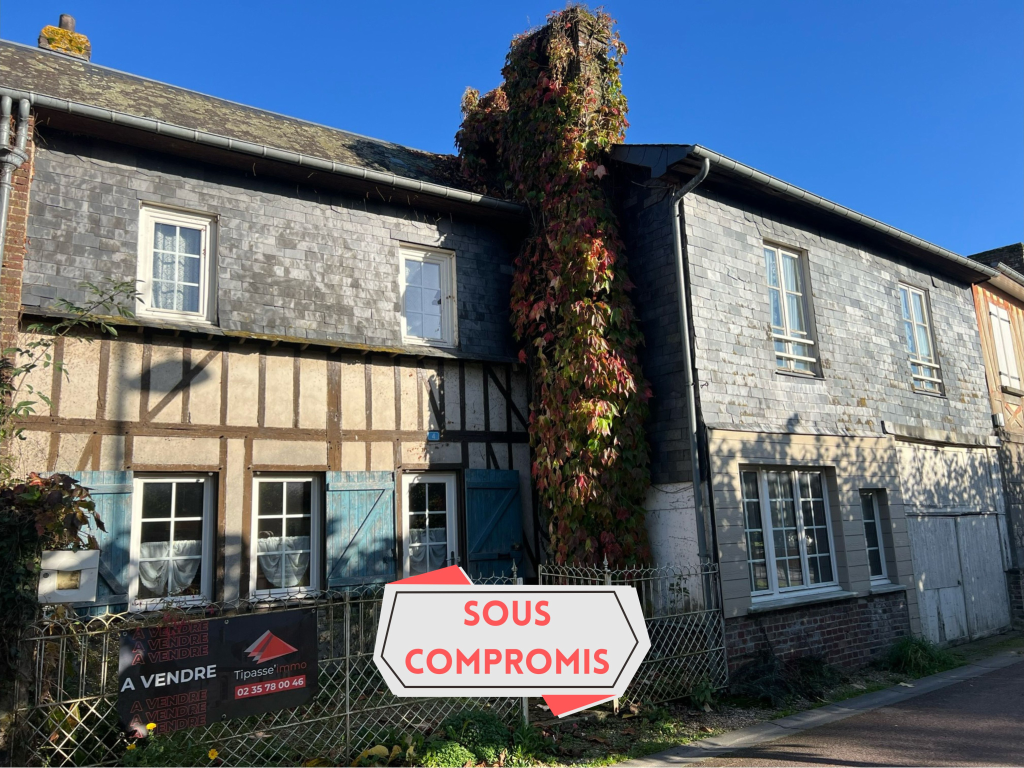 Maison de Ville de 112 m2 à Routot avec fort potentiel